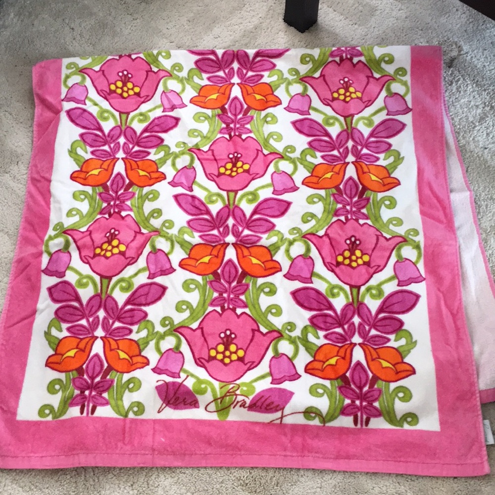 Vera Bradley beach towel